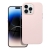 Kryt pre Apple iPhone 14 Pro - Podpora MagSafe - umelá koža - pieskovo ružový