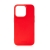 Kryt SWISSTEN Soft Joy pre Apple iPhone 14 Pro - príjemný na dotyk - silikónový - červený