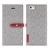 Pouzdro Mercury Milano Diary pro Apple iPhone 6 / 6S - látková textura - šedé