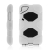 Ochranné plastové a silikónové puzdro pre Apple iPod touch 4.gen. - biele a čierne