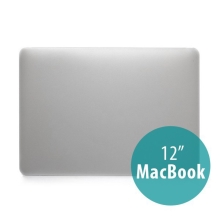 Plastový obal / kryt pro Apple MacBook 12 Retina (rok 2015) - stříbrný