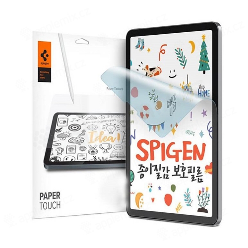 Ochranná fólie SPIGEN Paper Touch pro Apple iPad 12,9" (2018 / 20 / 21) - pocit psaní na papír - matná