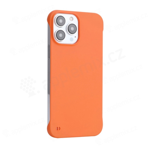 Kryt ENKAY pre Apple iPhone 13 Pro - protišmykový povrch - plast - oranžový