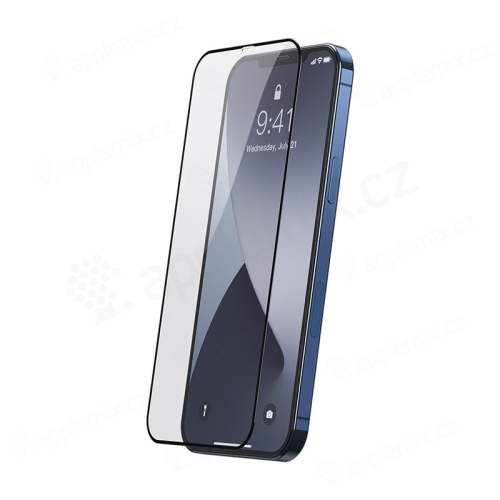 Tvrzené sklo (Tempered Glass) BASEUS pro Apple iPhone 12 / 12 Pro - přední - 2,5D - 0,25mm - 2 kusy
