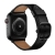 Remienok pre Apple Watch Ultra 49 mm / 45 mm / 44 mm / 42 mm - kožený - čierny