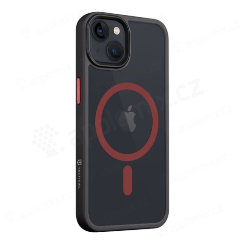 Kryt TACTICAL Hyperstealth 2.0 pre Apple iPhone 13 - MagSafe - čierny / červený