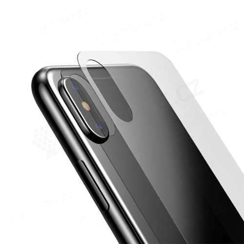 Tvrdené sklo BASEUS pre Apple iPhone X / Xs - na zadnú stranu - 2,5D okraj - číre - 0,3 mm