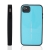 Plasto-gumový kryt Mercury Focus Bumper pro Apple iPhone 4 / 4S - modrý