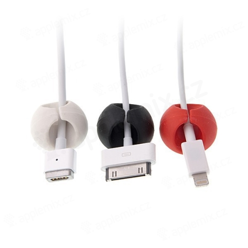 Kabelové spony - pro uspořádání kabelů na Vašem stole (6ks)