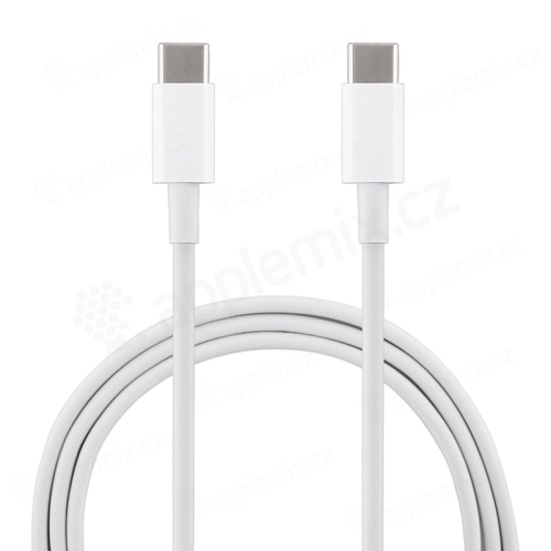 Synchronizační a nabíjecí kabel USB-C / USB-C pro Apple zařízení - 1m - bílý