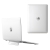 Kryt pre Apple MacBook Air 13,6" M2 (A2681) - stojan - plastový - priehľadný