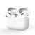 Puzdro / obal pre Apple AirPods Pro - silikónové - biele