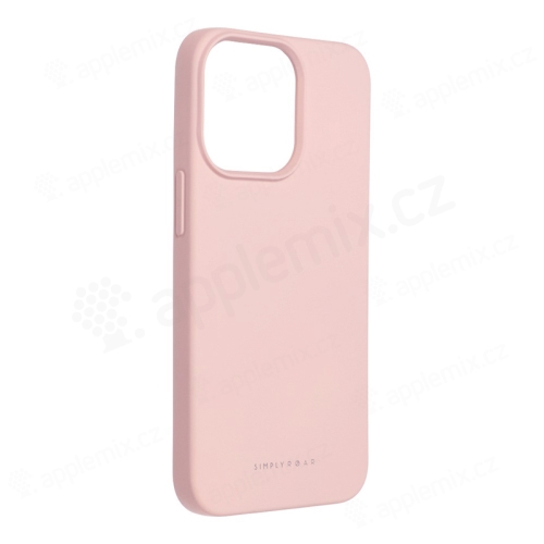 Kryt ROAR pro Apple iPhone 13 Pro - gumový - pískově růžový