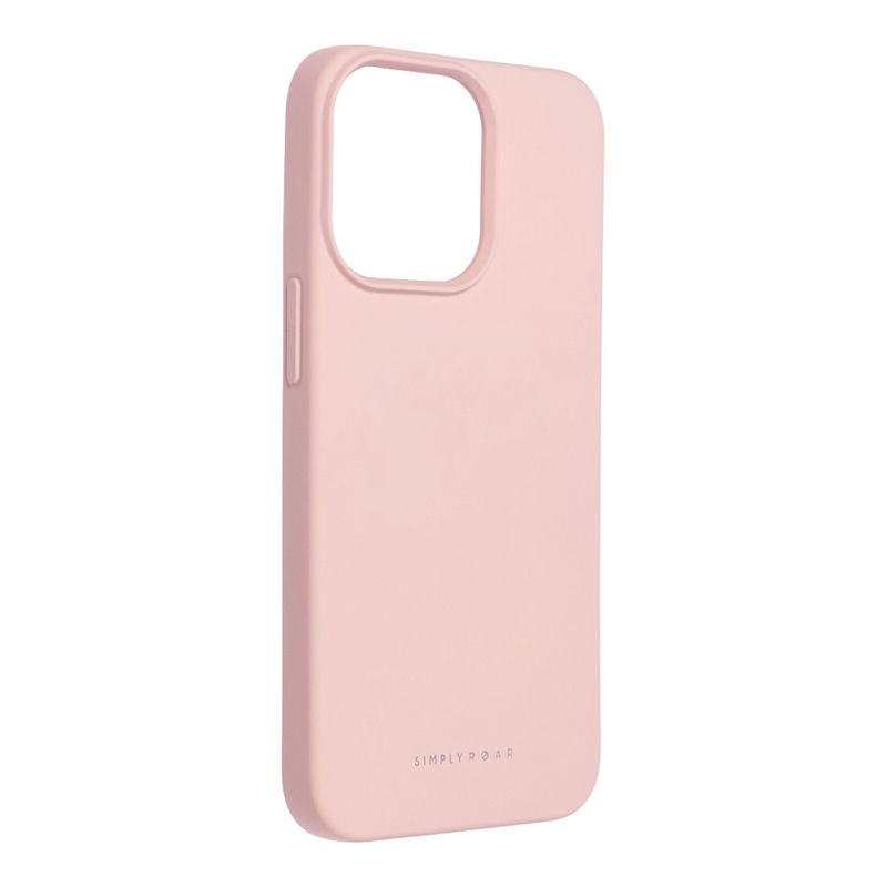 Kryt ROAR pro Apple iPhone 13 Pro - gumový - pískově růžový