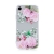 Kryt BABACO pro Apple iPhone Xr - gumový - květiny - průhledný