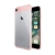 Kryt NXE pro Apple iPhone 6 / 6S - plastový / gumový - průhledný / růžový