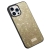 Kryt SULADA pro Apple iPhone 15 Pro Max - třpytivý povrch - plastový / gumový - zlatý