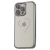 Kryt KINGXBAR Wish pro Apple iPhone 15 Pro - s kamínky - plastový / gumový - stříbrné srdce
