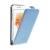 Pouzdro pro Apple iPhone 6 / 6S - flipové - kožené - modré