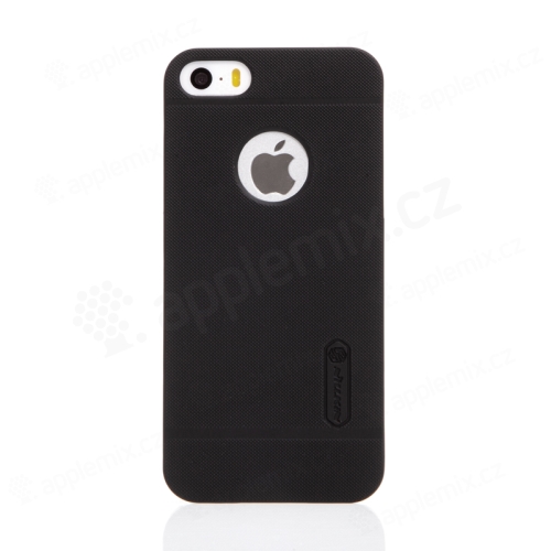 Kryt NILLKIN Super Frosted pro Apple iPhone 5 / 5S / SE - plastový - s výřezem pro logo - černý