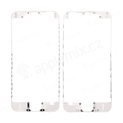 Plastový fixační rámeček pro přední panel (touch screen) Apple iPhone 6 - bílý