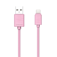 Synchronizační a nabíjecí kabel JOYROOM - Lightning pro Apple zařízení - růžový - 1m