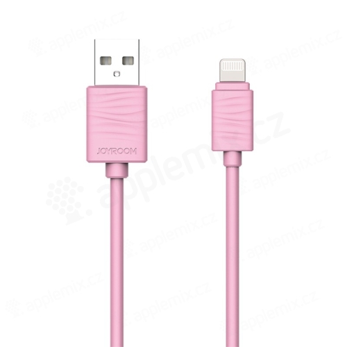 Synchronizační a nabíjecí kabel JOYROOM - Lightning pro Apple zařízení - růžový