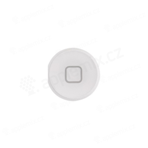 Tlačidlo Domov pre Apple iPad 3. / 4. generácie - biele - kvalita A+