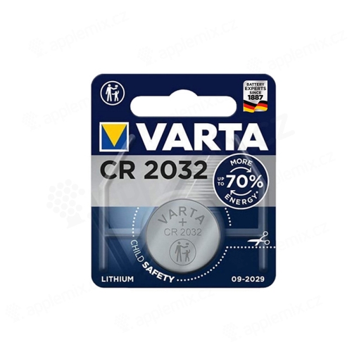 Lítiová 3V gombíková batéria Varta CR2032 pre Apple AirTag - 1ks