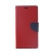 Puzdro Mercury Fancy Diary pre Apple iPhone Xs Max - stojan a priestor na dokumenty - červené/modré