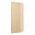 Puzdro pre Apple iPhone 12 Pro Max - stojan - umelá koža / látka - zlaté
