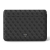 GUESS 4G Trojuholníkové puzdro pre Apple MacBook 13" / 14" - umelá koža - čierne