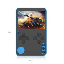 Retro herní konzole pro Apple iPhone - MagSafe kompatibilní - 500 her - 2,4" - modrá