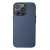 Kryt pre Apple iPhone 13 Pro Max - umelá koža / plast - modrý