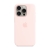 Originální kryt pro Apple iPhone 15 Pro - MagSafe - silikonový - světle růžový