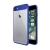 Kryt NXE pro Apple iPhone 6 / 6S - plastový / gumový - průhledný / modrý