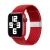 Remienok pre Apple Watch 41 mm / 40 mm / 38 mm - opletený - nylon - červený