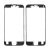 Plastový fixační rámeček pro přední panel (touch screen) Apple iPhone 6S - černý - kvalita A