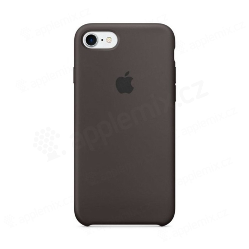Originální kryt pro Apple iPhone 7 / 8 - silikonový - kakaově hnědý