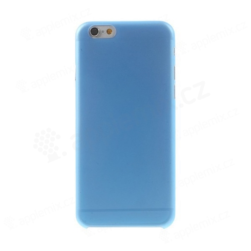 Ultra tenký plastový kryt pro Apple iPhone 6 (tl. 0,3mm) - matný - modrý