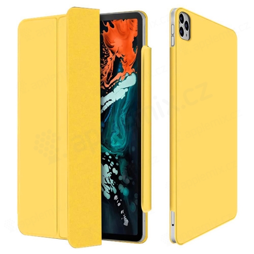 Pouzdro pro Apple iPad Pro 11" (2018-2022) / iPad Air 4 / 5 - umělá kůže - žluté