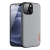 Kryt DUX DUCIS FINO pre Apple iPhone 13 - textilná textúra - svetlosivý