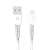 Nabíjací kábel SWISSTEN pre Apple iPhone / iPad - USB-A / USB-C - 1 m - biely