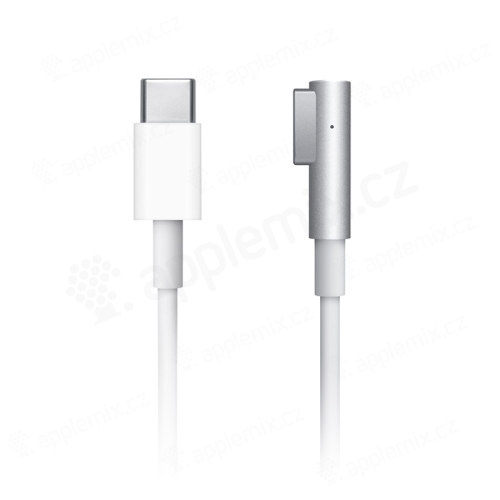 Nabíjací kábel pre Apple MacBook - USB-C na MagSafe 1 - 1,8 m - biely
