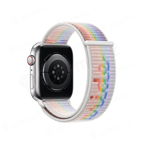 Originálny remienok pre Apple Watch Ultra 49 mm / 45 mm / 44 mm / 42 mm - nylonový - dúhový