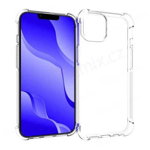 Kryt pro Apple iPhone 14 Pro Max - zesílené rohy - gumový - průhledný