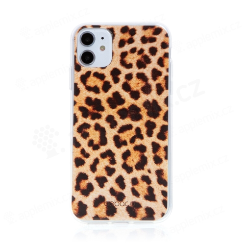 Kryt BABACO pre Apple iPhone 11 - gumový - leopardí vzor