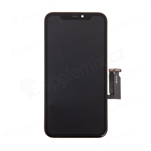 LCD panel + dotykové sklo (touch screen digitizér) pro Apple iPhone Xr - černý - kvalita A