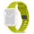 Remienok pre Apple Watch Ultra 49 mm / 45 mm / 44 mm / 42 mm - vrúbkovaný - silikónový - svetlozelený