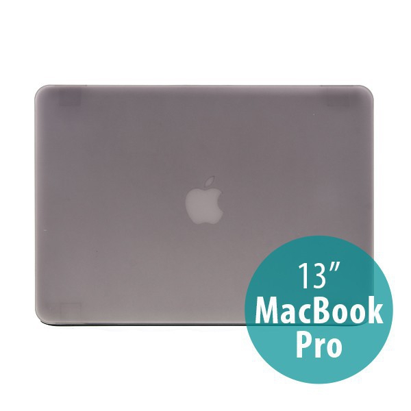 Tenký ochranný plastový obal pro Apple MacBook Pro 13 (model A1278) - matný - šedý